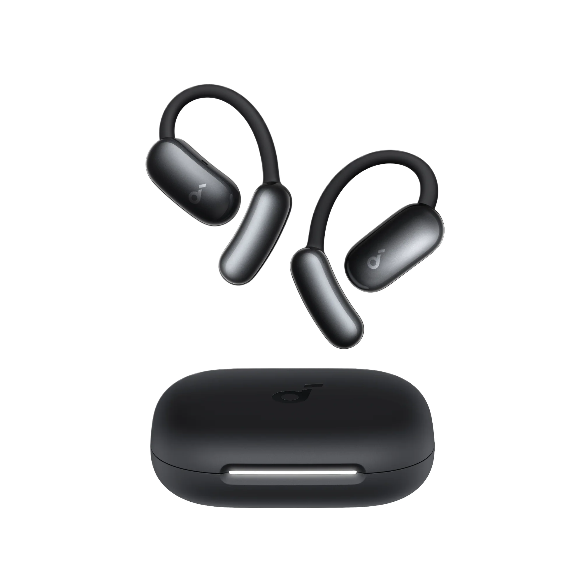 Audífonos de Oído Abierto Soundcore AeroFit 2 – Negros (Hi-Res, LDAC, IP55)
