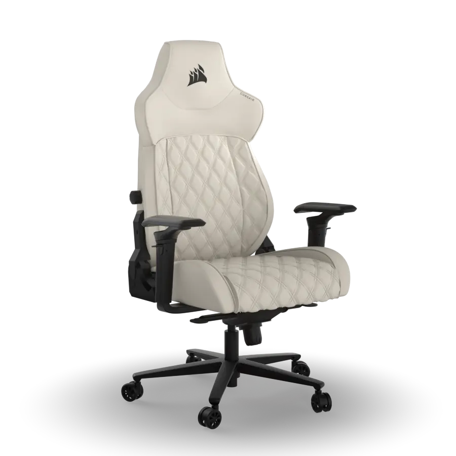 Silla Gaming CORSAIR TC500 LUXE Frost Blanco